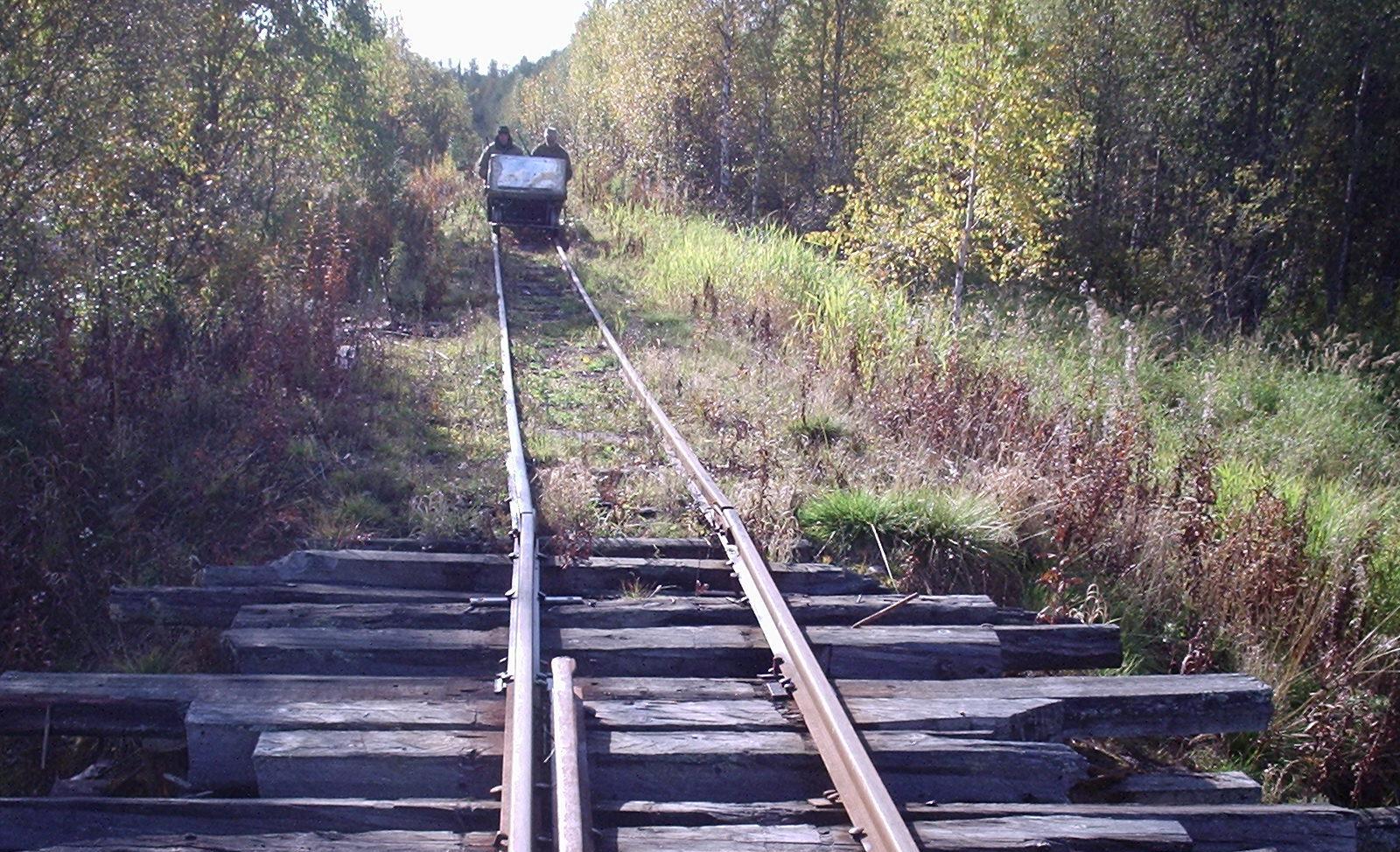 Ветьинская узкоколейная железная дорога — фотографии, сделанные в 2005 году (часть 6)