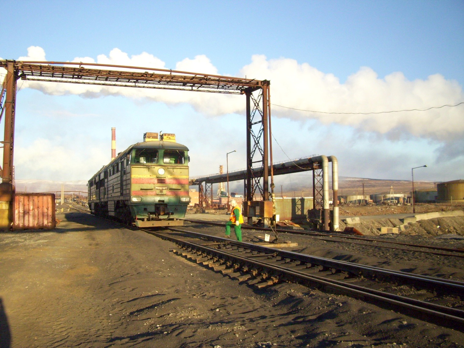 Норильская железная дорога 
  —  фотографии, сделанные в 2010 году (часть 53)