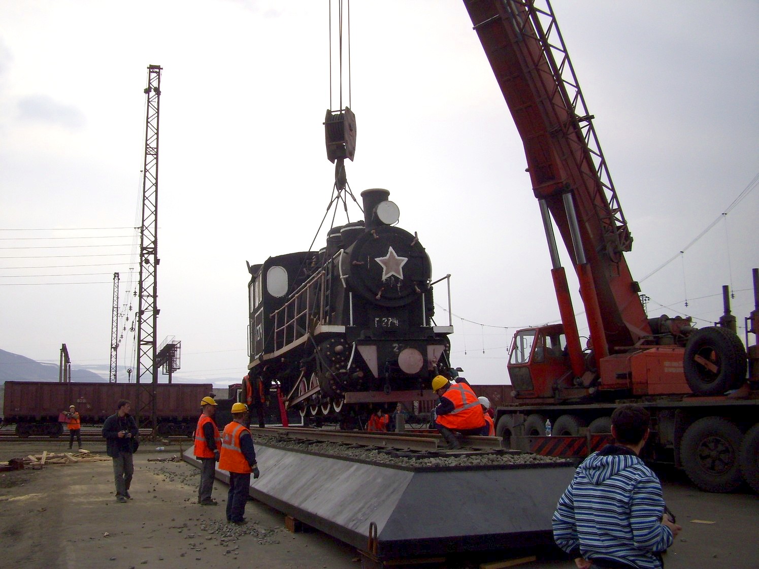 Норильская узкоколейная железная дорога 
  —  фотографии, сделанные в 2010 году (часть 6)