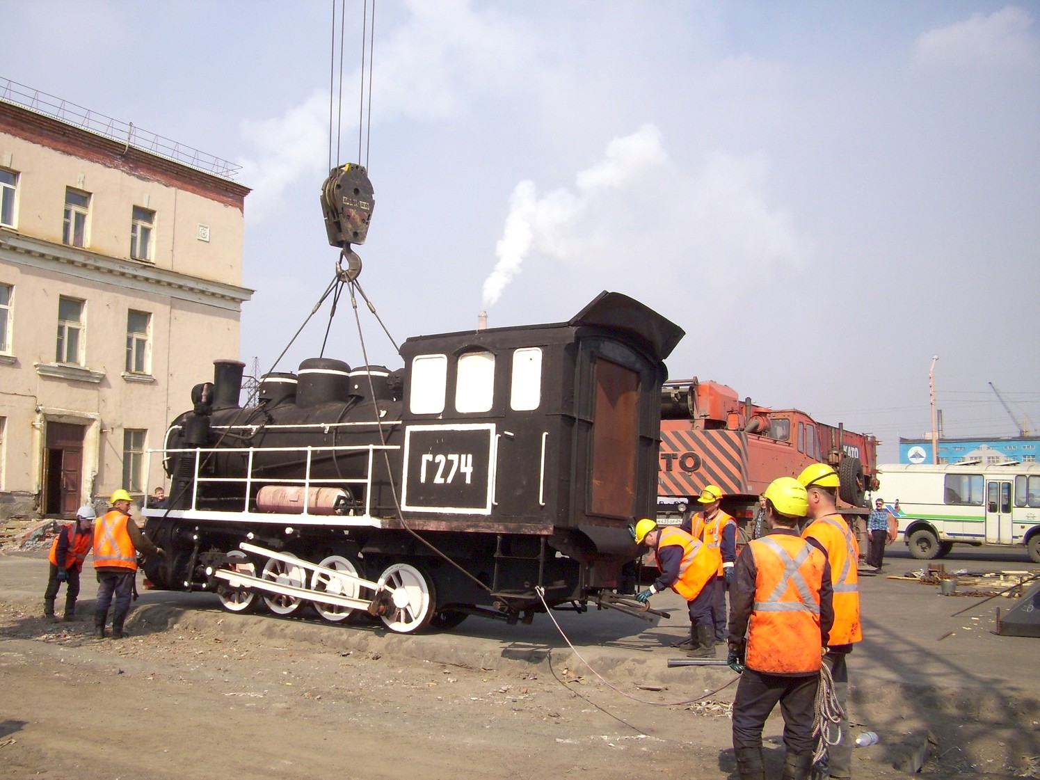 Норильская узкоколейная железная дорога 
  —  фотографии, сделанные в 2010 году (часть 3)
