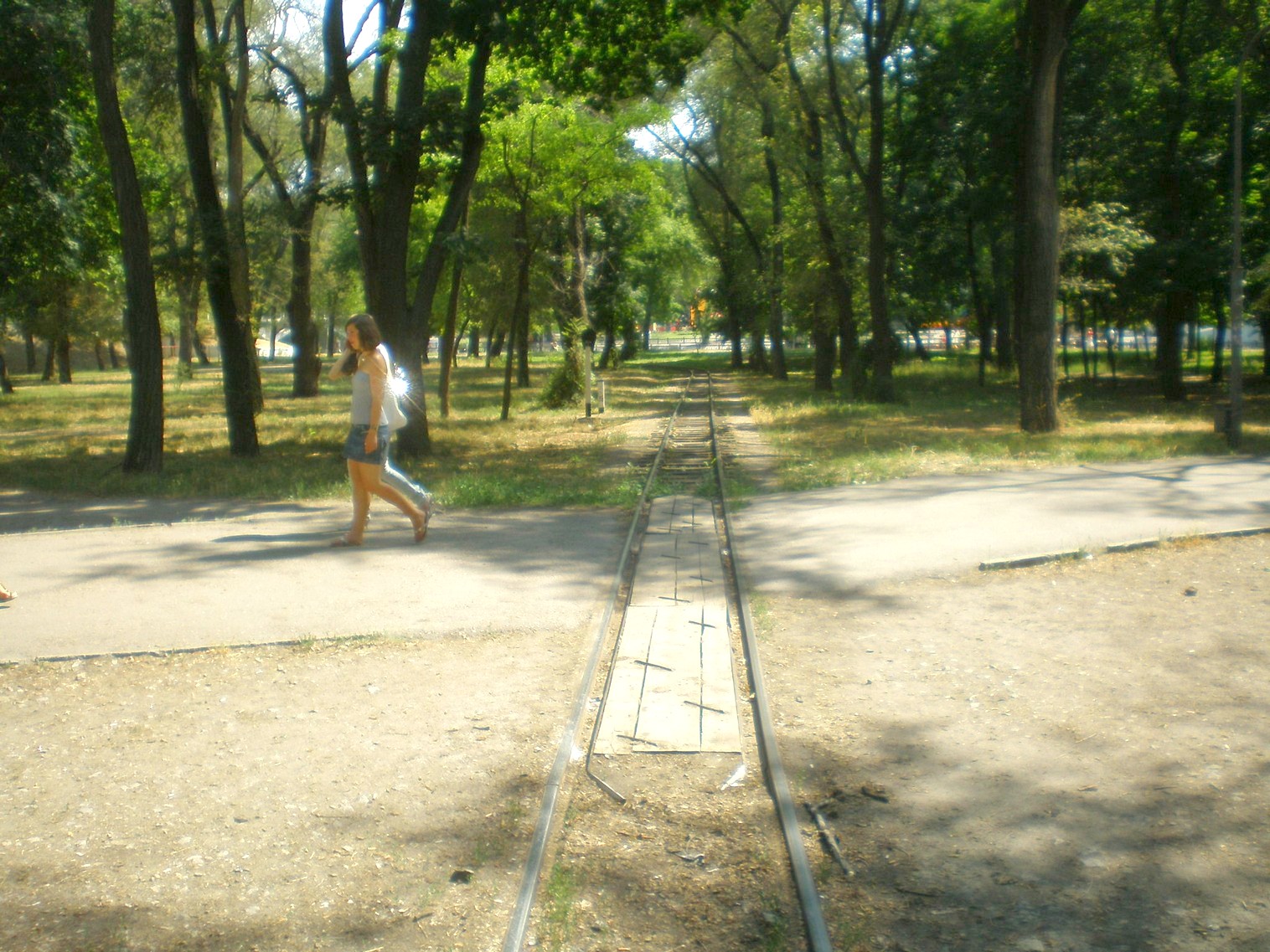 Малая Приднепровская (Днепропетровская) детская железная дорога  —  фотографии, сделанные в 2009 году (часть 6)