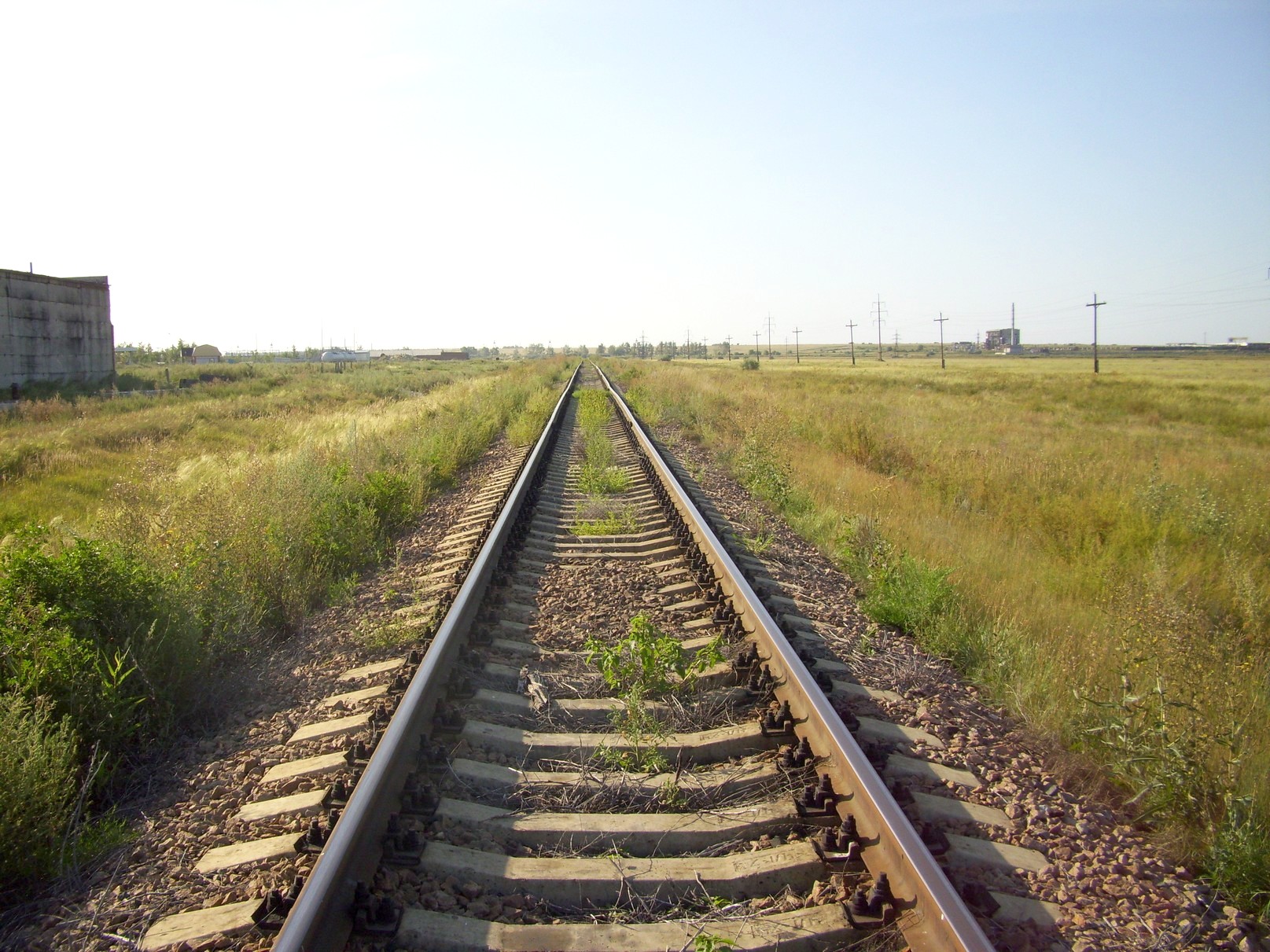 Железнодорожная линия Новоблаговещенка — Сульфатная
  —  фотографии, сделанные в 2009 году (часть 2)