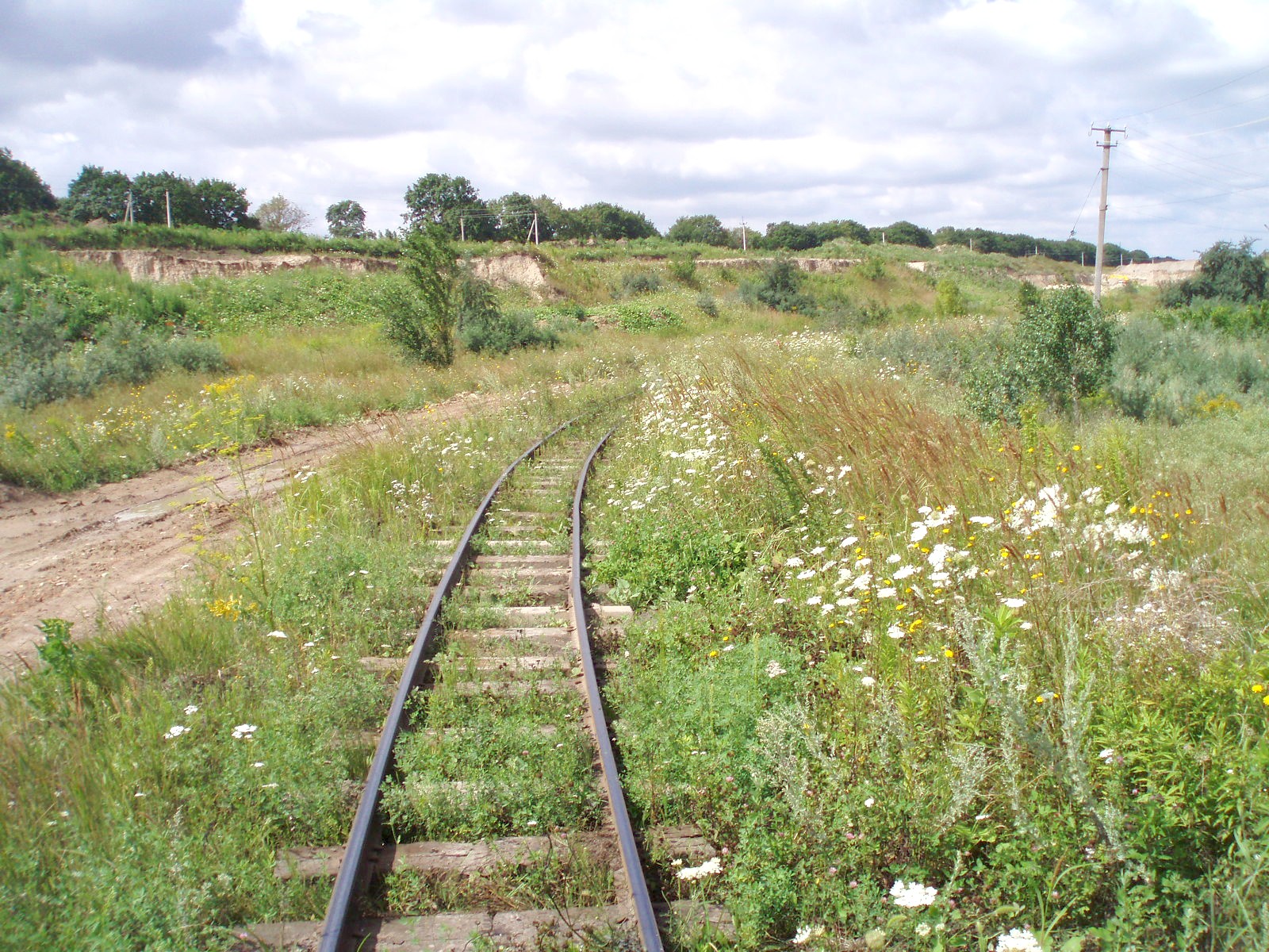 Узкоколейная железная дорога Ровенского завода строительных материалов
  —  фотографии, сделанные в 2007 году (часть 2)