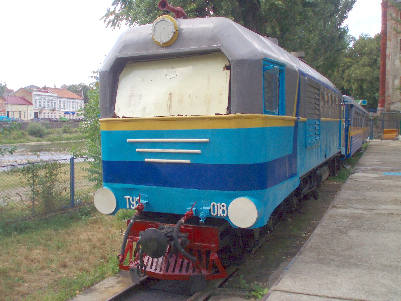 Ужгородская детская железная дорога  —  фотографии, сделанные в 2007 году (часть 2)