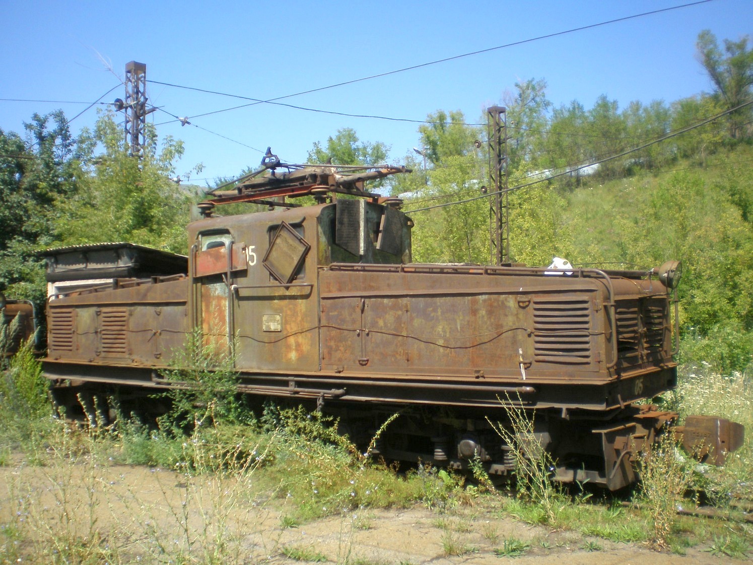 Горная узкоколейная железная дорога Текелийского свинцово-цинкового комбината — фотографии, сделанные в 2009 году (часть 2)