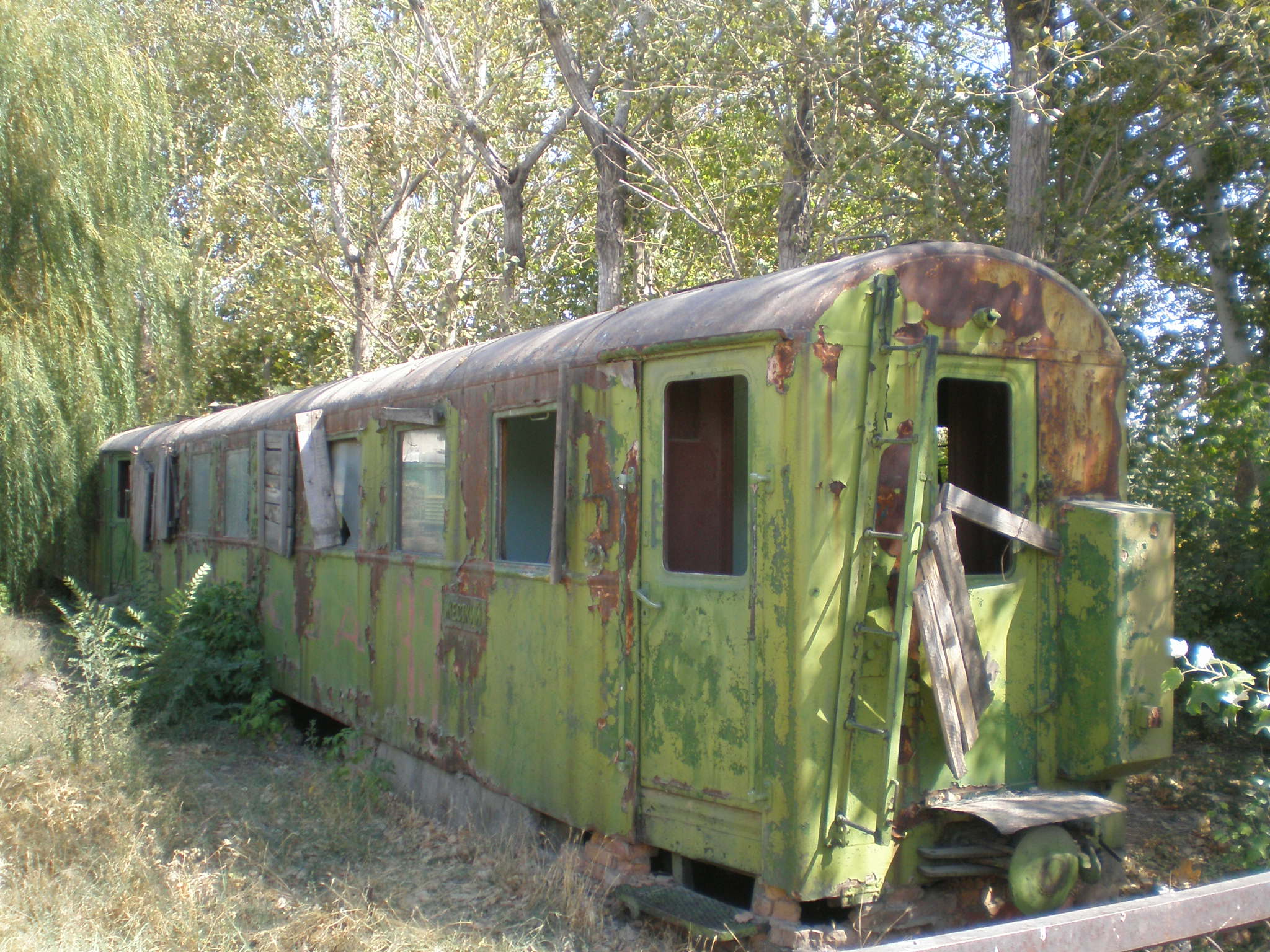 Чимкентская детская железная дорога  —  фотографии, сделанные в 2008 году (часть 1)