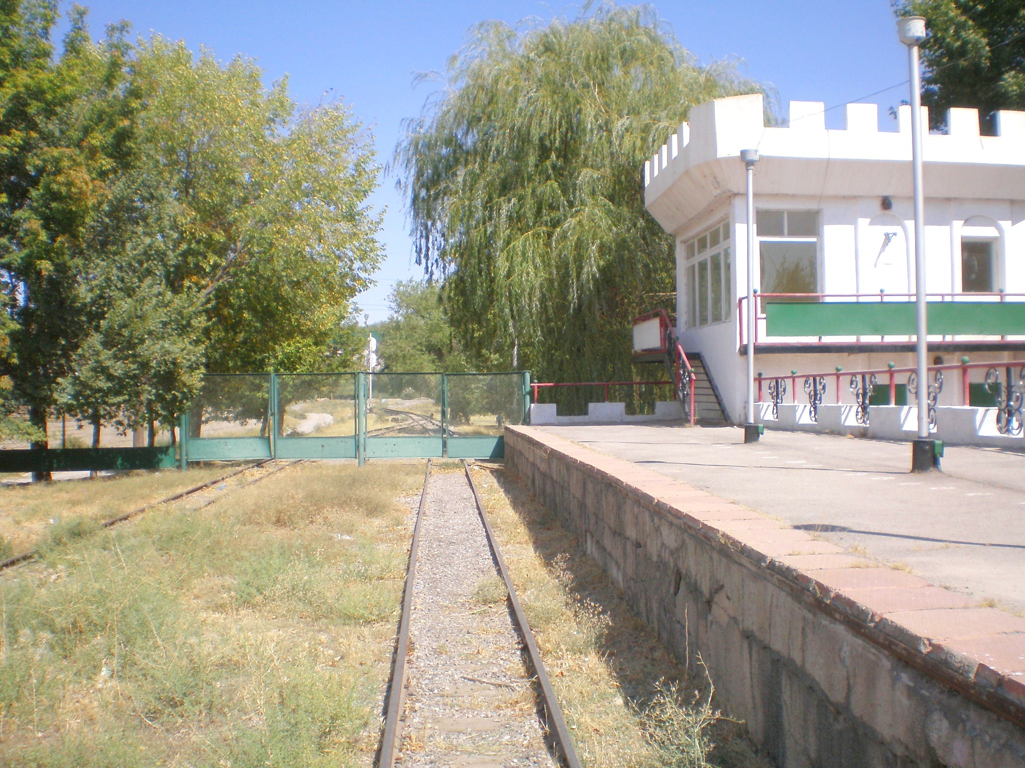 Чимкентская детская железная дорога  —  фотографии, сделанные в 2008 году (часть 3)