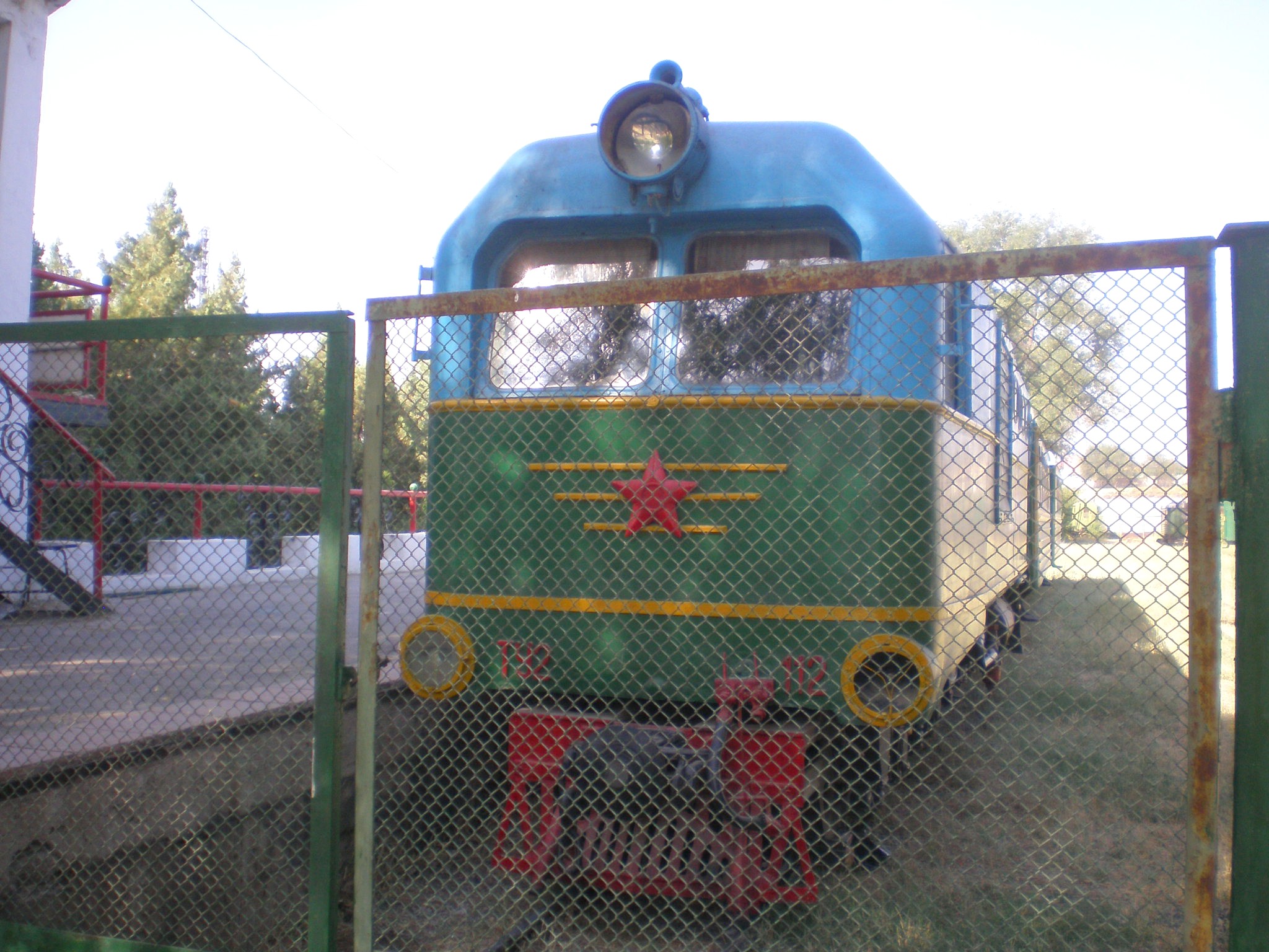 Чимкентская детская железная дорога  —  фотографии, сделанные в 2009 году (часть 1)