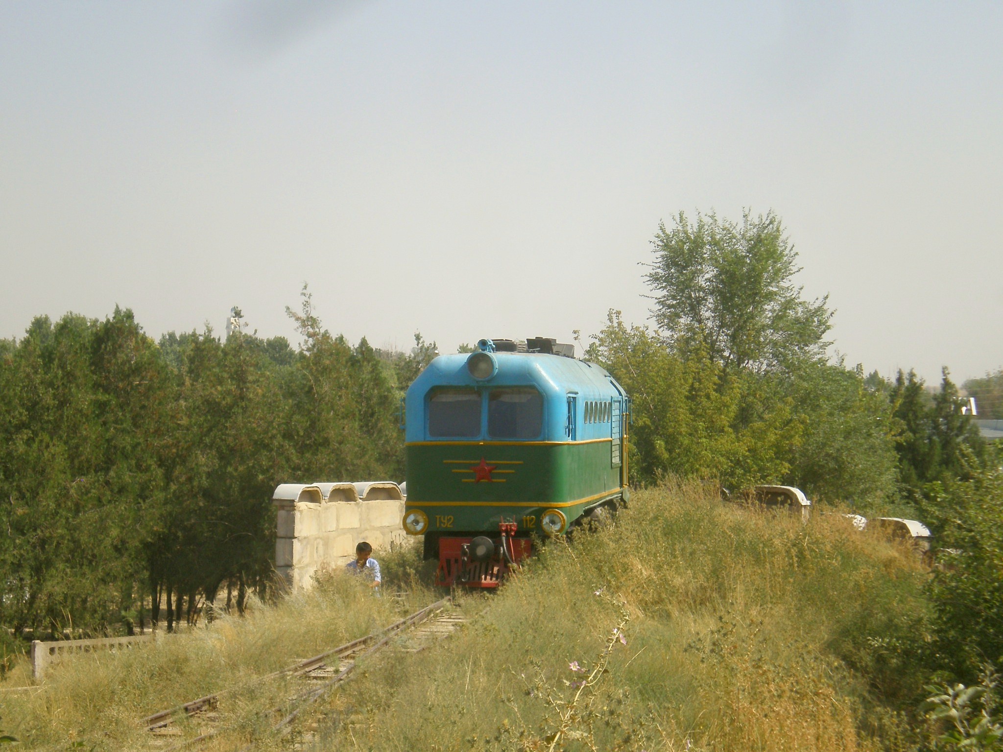 Чимкентская детская железная дорога  —  фотографии, сделанные в 2009 году (часть 2)
