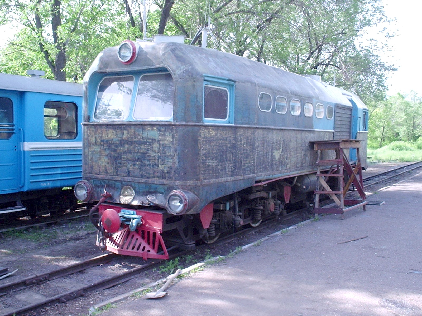 Карагандинская детская железная дорога - фотографии, сделанные в 2007 году (часть 1)
