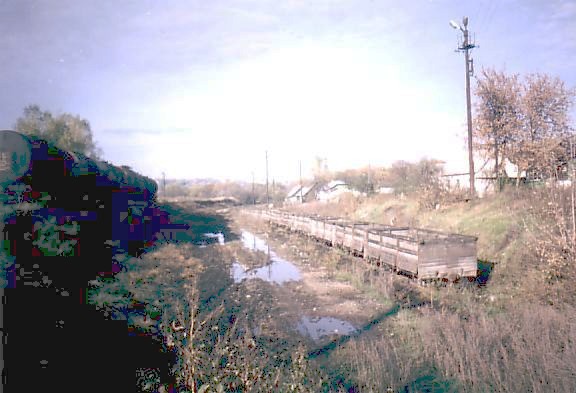 Узкоколейная железная дорога Рамонского сахарного комбината — фотографии, сделанные в 2004 году (часть 1)