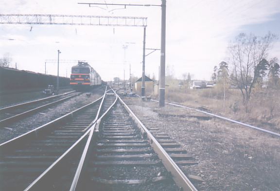Железнодорожная линия Графская  —  Рамонь  —  фотографии, сделанные в 2004 году