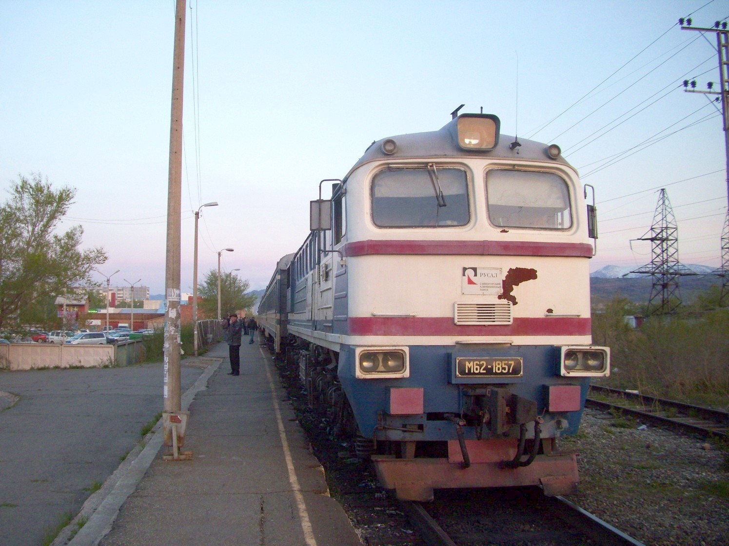 Железнодорожная линия Предзаводская — Саяногорск  —  фотографии, сделанные в 2011 году (часть 1)
