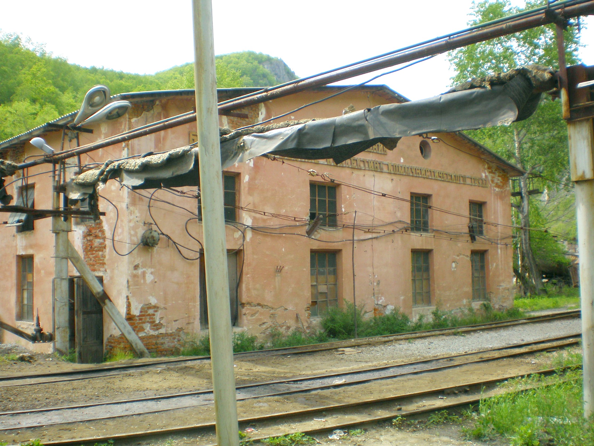 Тетюхинская узкоколейная железная дорога  —  фотографии, сделанные в 2008 году (часть 6)