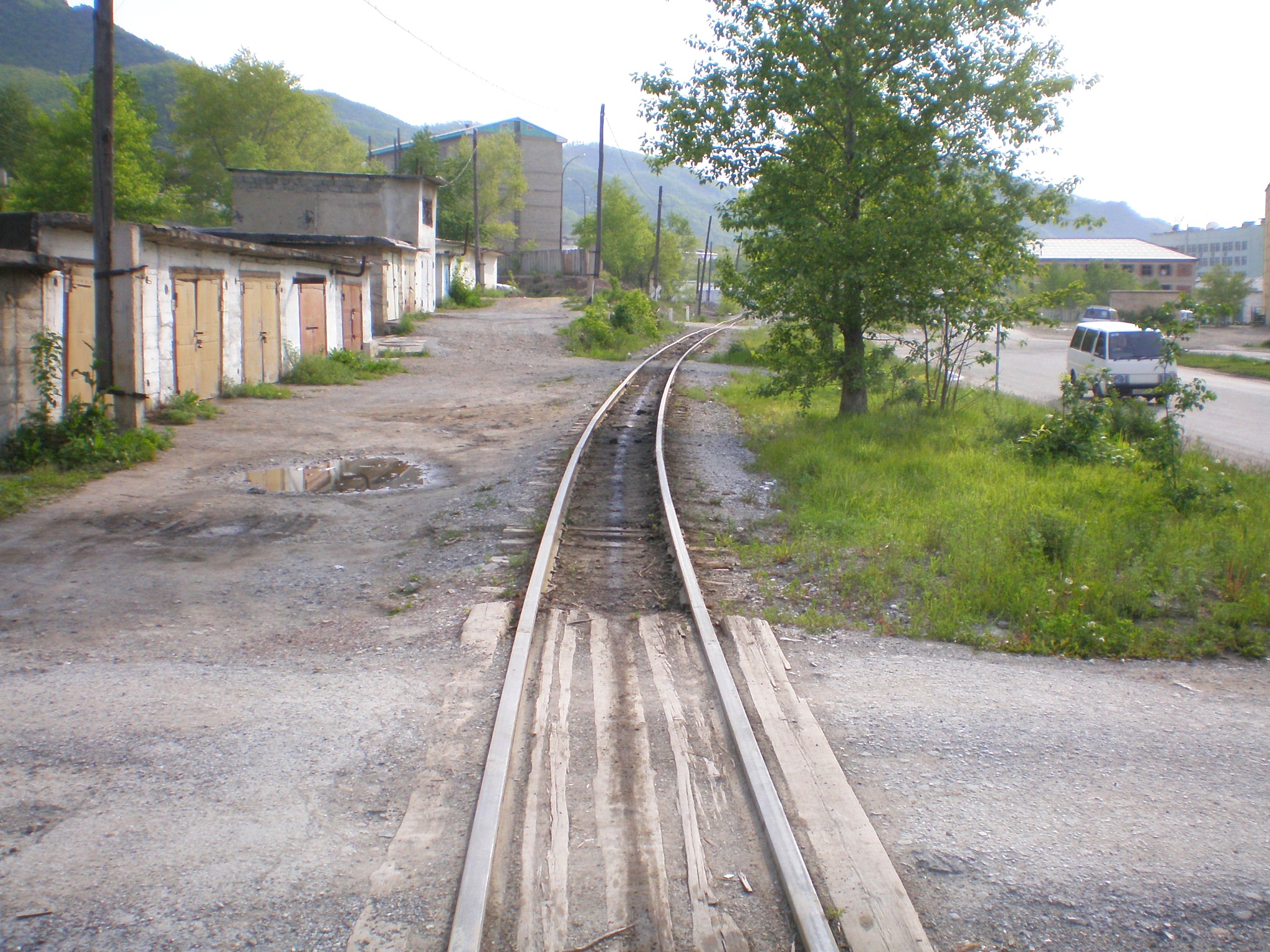 Тетюхинская узкоколейная железная дорога  —  фотографии, сделанные в 2008 году (часть 11)