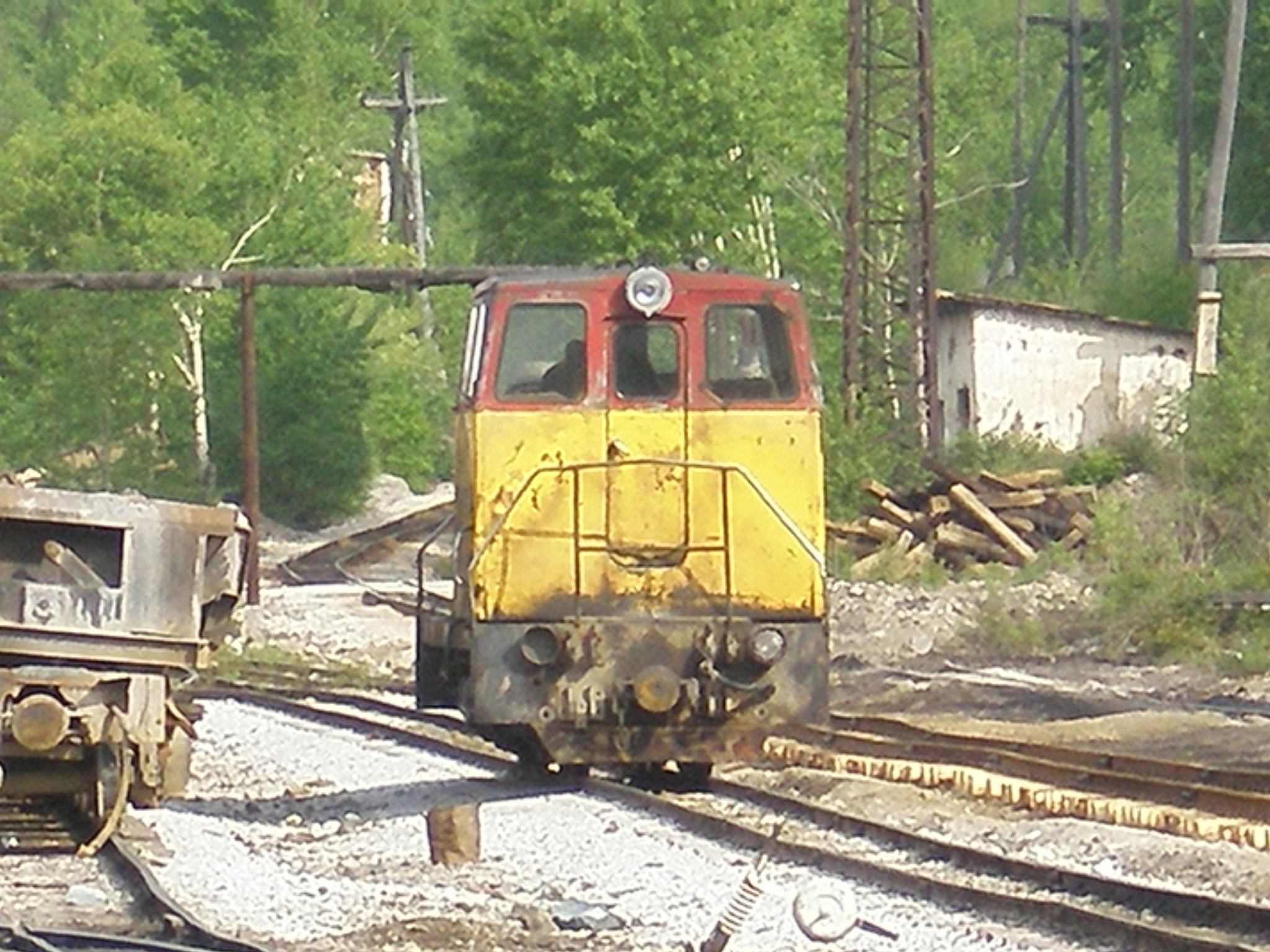 Тетюхинская узкоколейная железная дорога  —  фотографии, сделанные в 2008 году (часть 12)