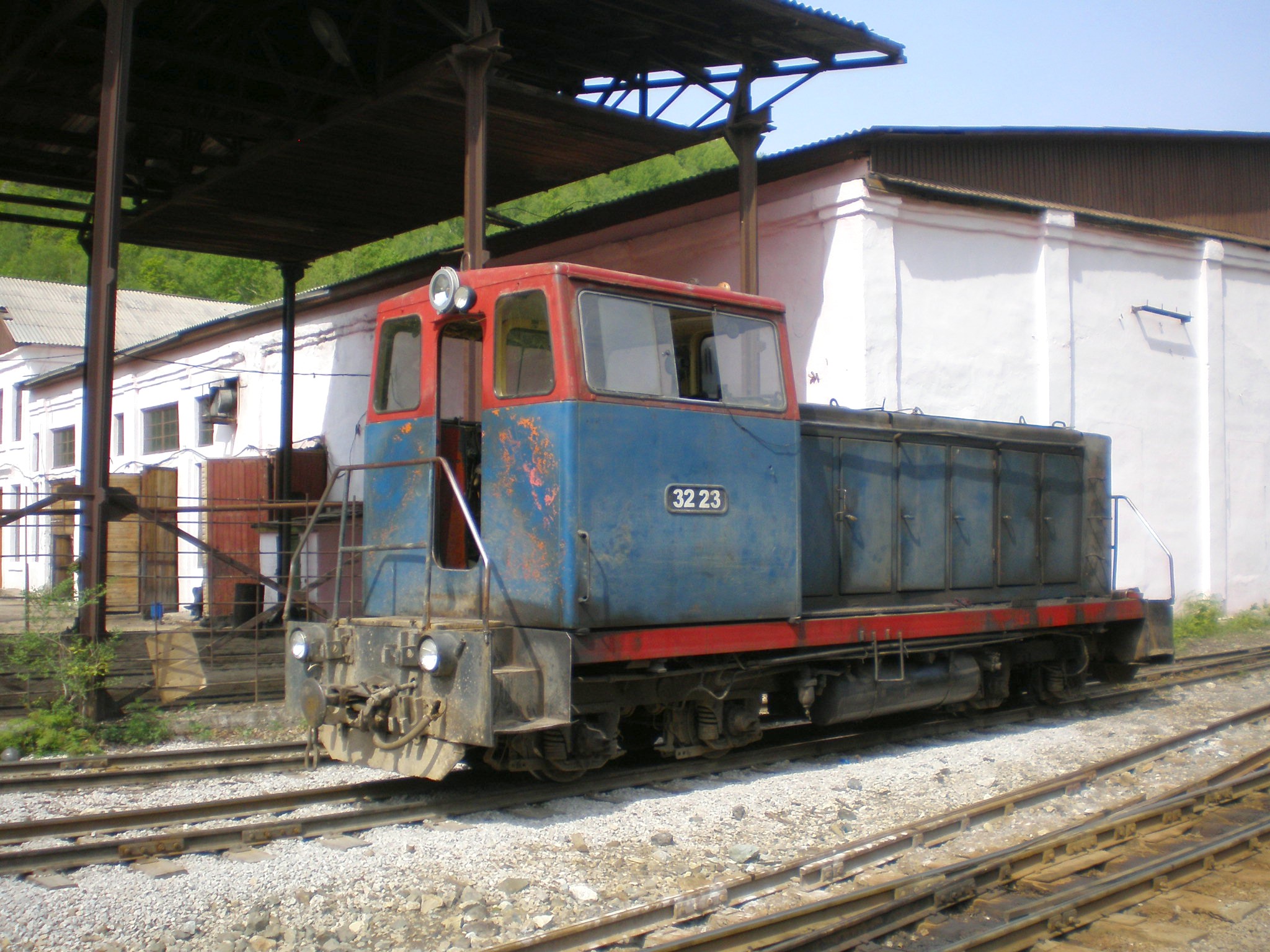 Тетюхинская узкоколейная железная дорога  —  фотографии, сделанные в 2008 году (часть 15)