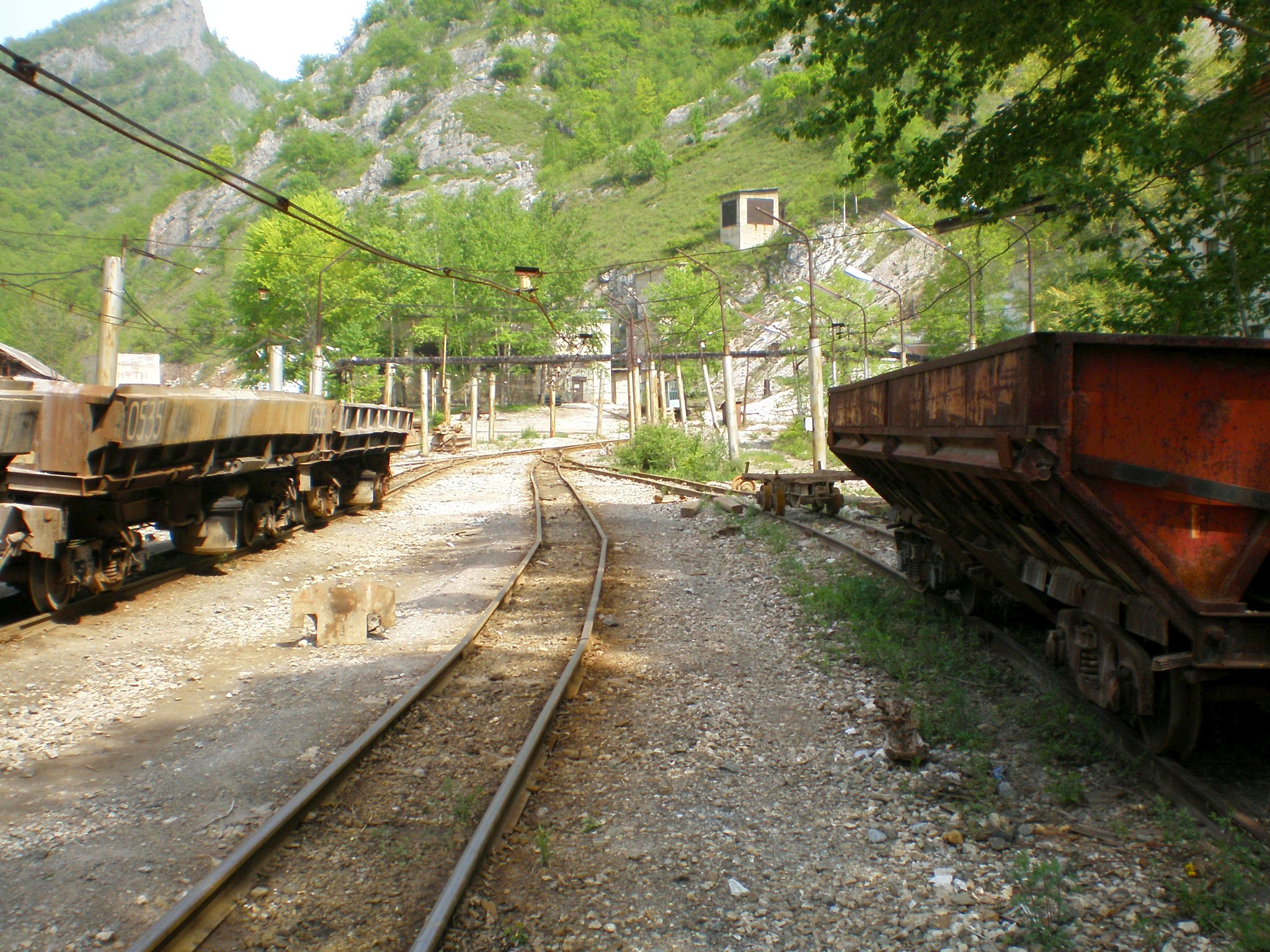 Тетюхинская узкоколейная железная дорога  —  фотографии, сделанные в 2008 году (часть 16)