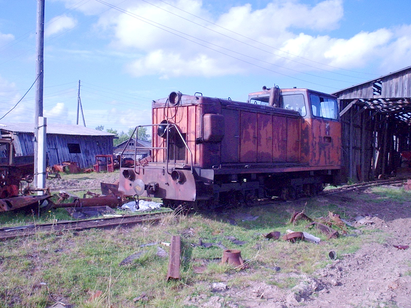 Пионерская узкоколейная железная дорога  —  фотографии, сделанные в 2005 году (часть 2)