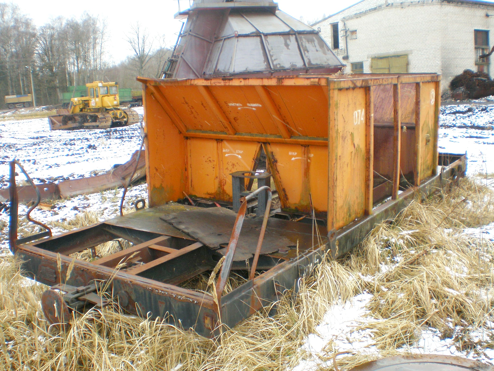 Узкоколейная железная дорога Нестеровского торфопредприятия  — фотографии, сделанные в 2008 году (часть 2)
