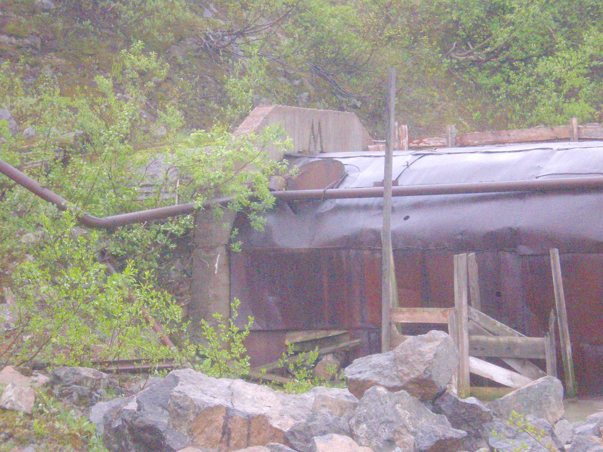 Узкоколейная железная дорога на Расвумчоррском руднике  — фотографии, сделанные в 2008 году (часть 1)