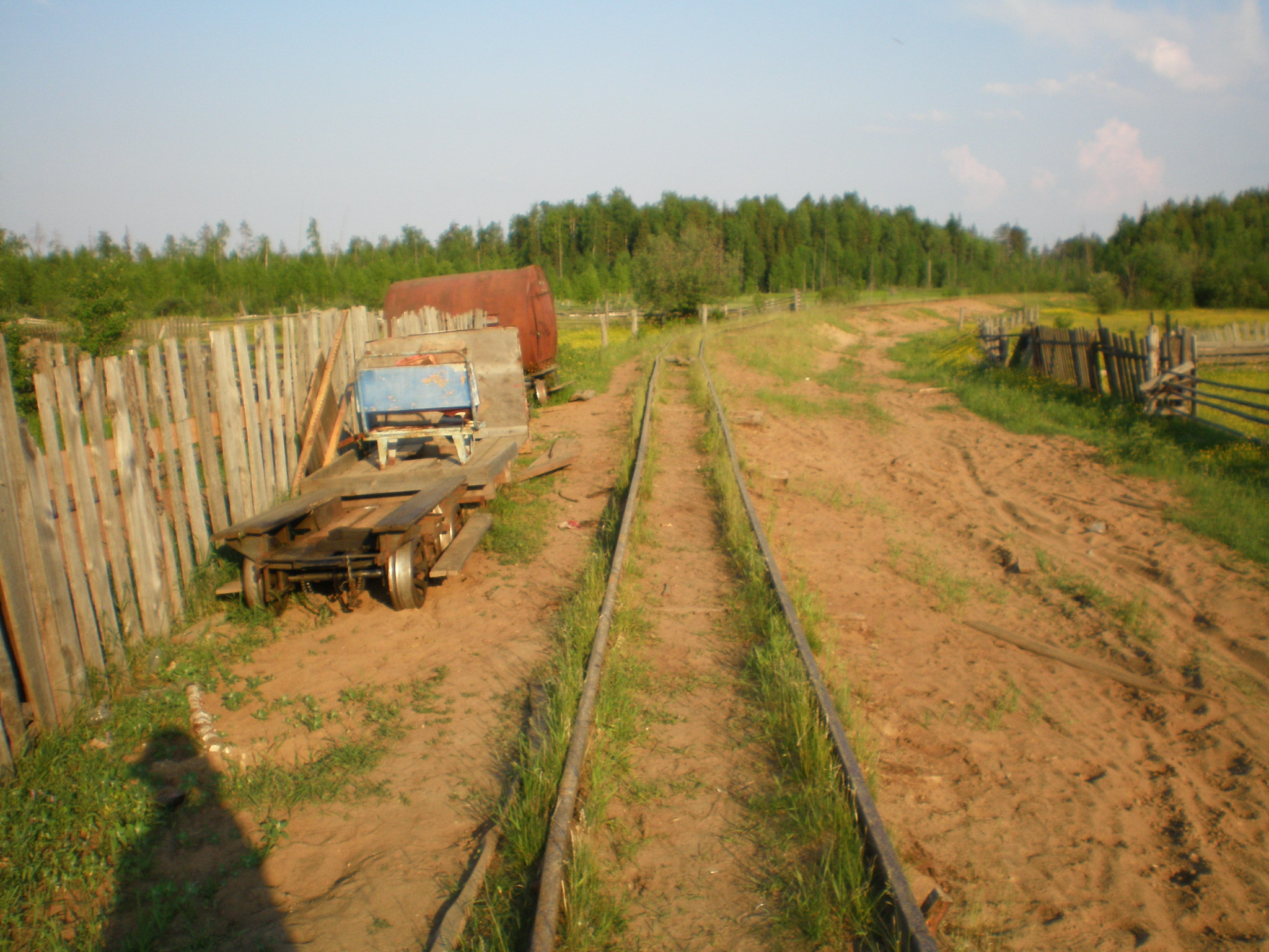 Смолянская узкоколейная железная дорога  —  фотографии, сделанные в 2008 году (часть 2)