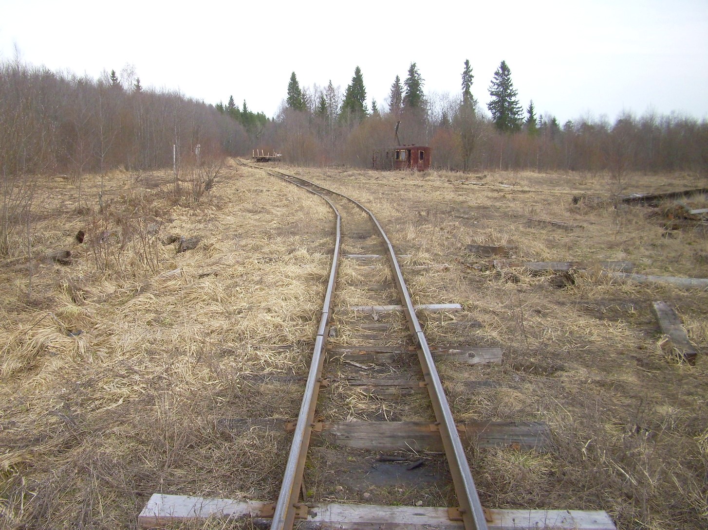 Горбачёвская узкоколейная железная дорога — фотографии, сделанные в 2012 году (часть 16)