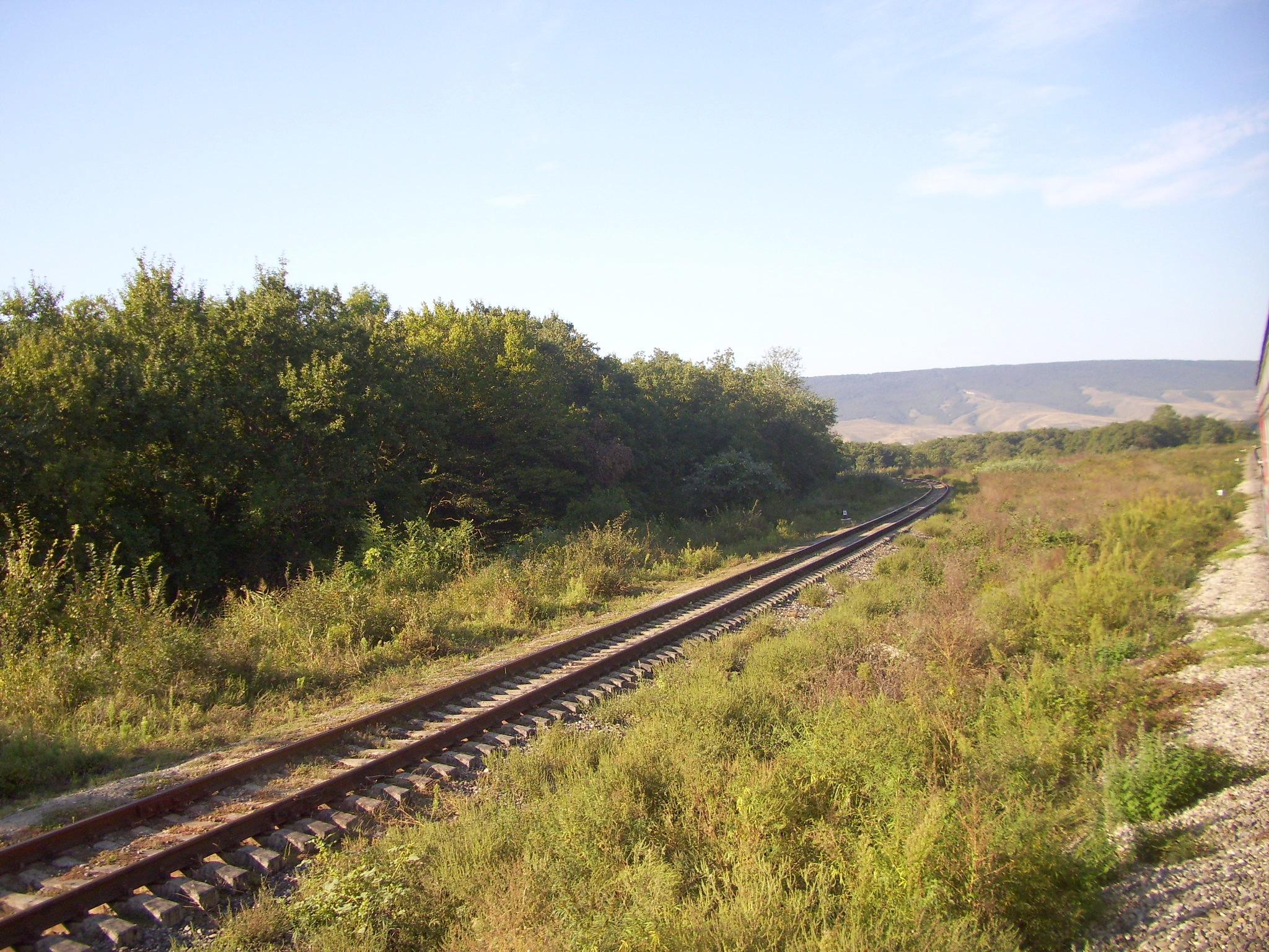 Железнодорожная линия Червлённая-Узловая — Кизляр   —  фотографии, сделанные в 2011 году