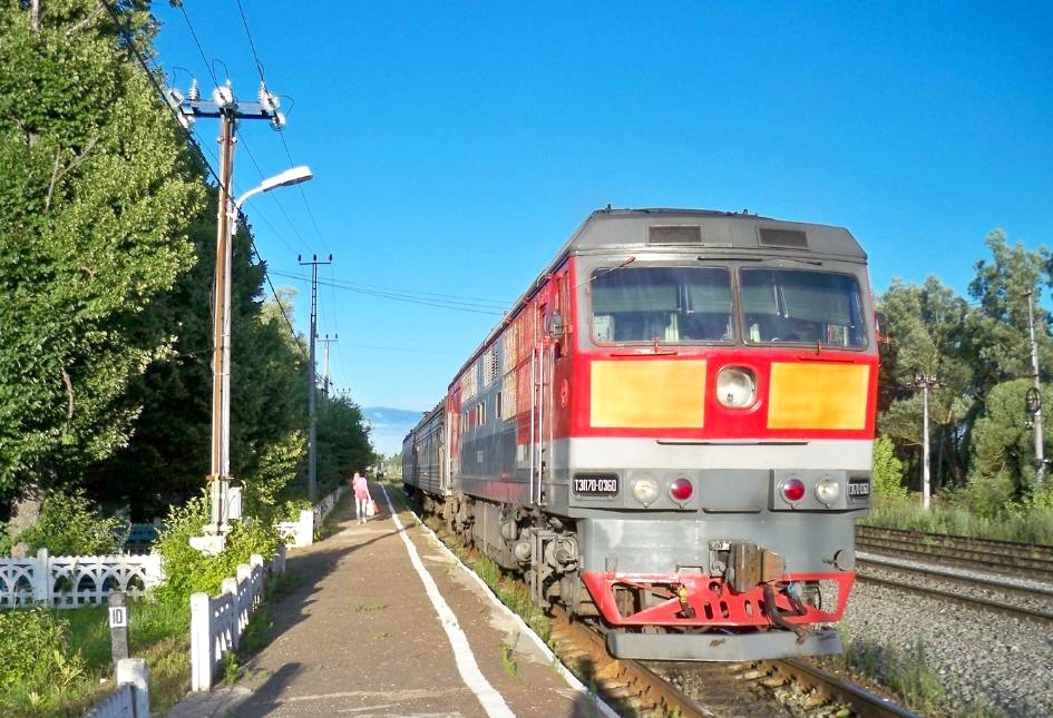 Поездки на объекты железнодорожного транспорта Беларуси, июль-август 2013 года