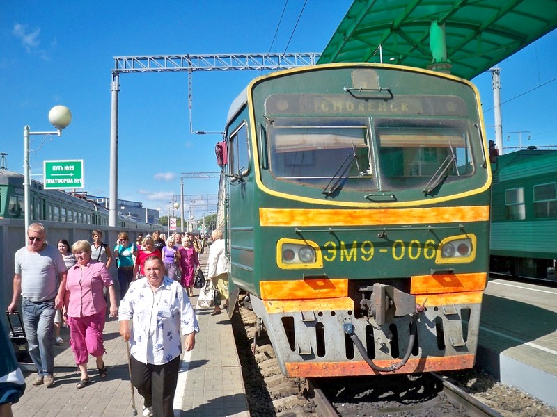 Поездка на объекты железнодорожного транспорта Беларуси и Украины, август 2013 года