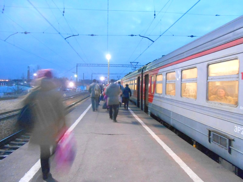 Поездка на объекты железнодорожного транспорта Беларуси, ноябрь 2014 года