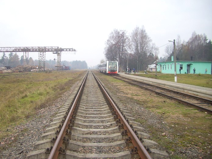 Поездки на объекты железнодорожного транспорта Беларуси, октябрь-ноябрь 2011 года