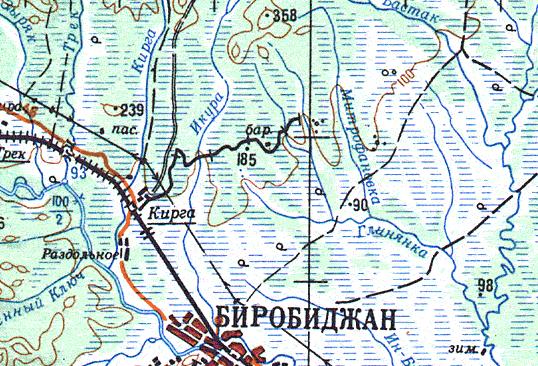 Узкоколейные железные дороги Еврейской автономной области