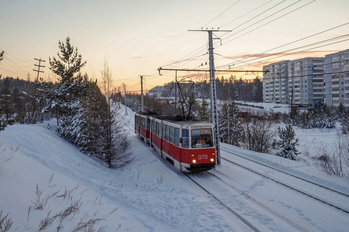 Усть-Илимский трамвай, закрытие системы фотографии, сделанные в 2022 году
