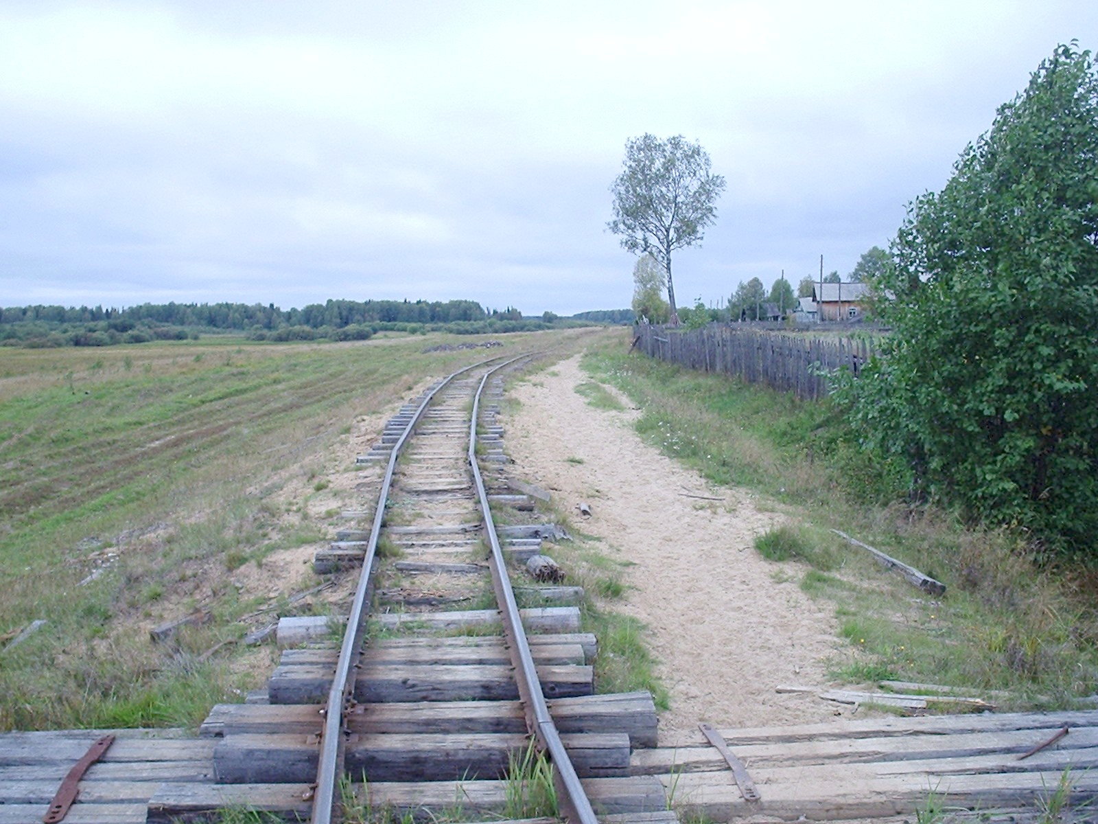 Папуловская узкоколейная железная дорога — фотографии, сделанные в 2005 году (часть 2)