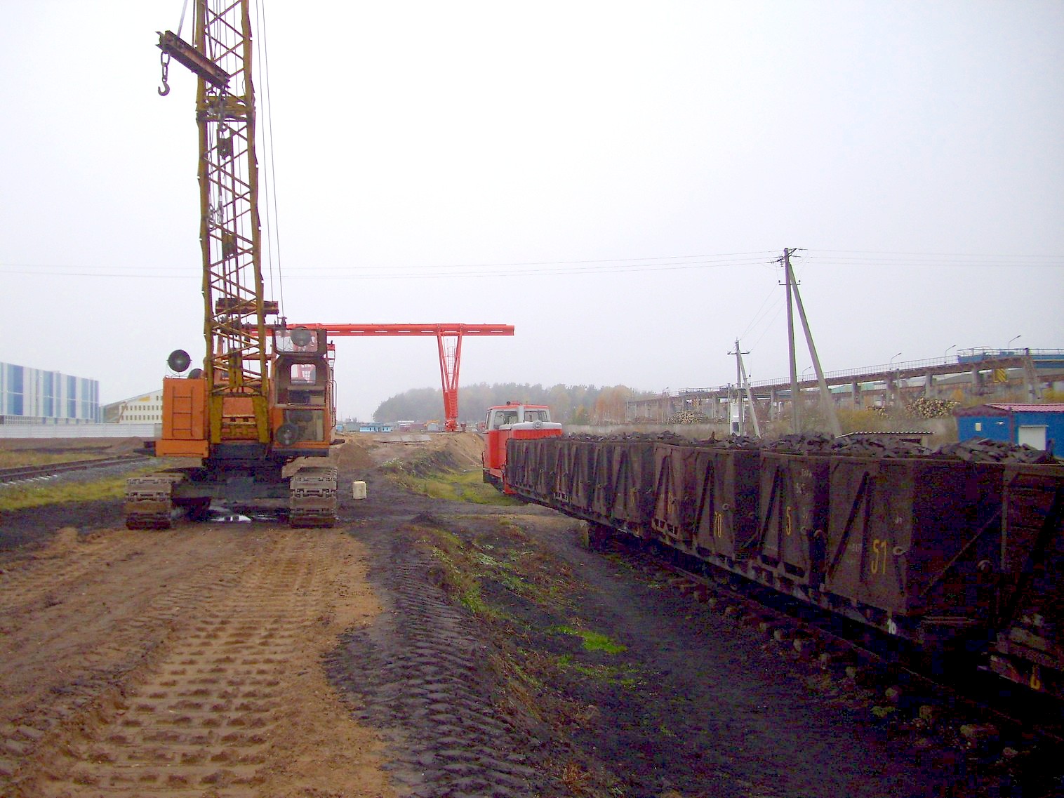 Узкоколейная  железная дорога торфопредприятия «Дитва»   —  фотографии, сделанные в 2011 году (часть 2)