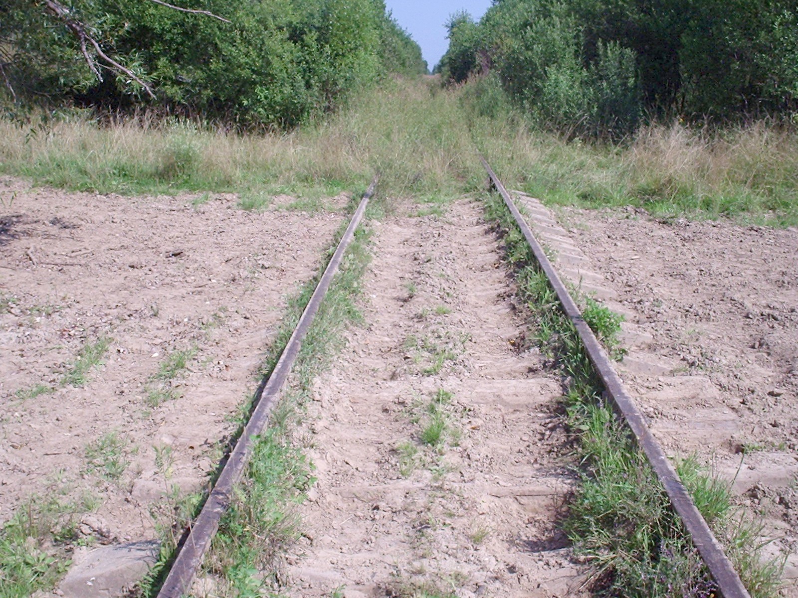 Железнодорожная линия Филино - Красный Профинтерн - фотографии, сделанные в 2005 году (часть 3)