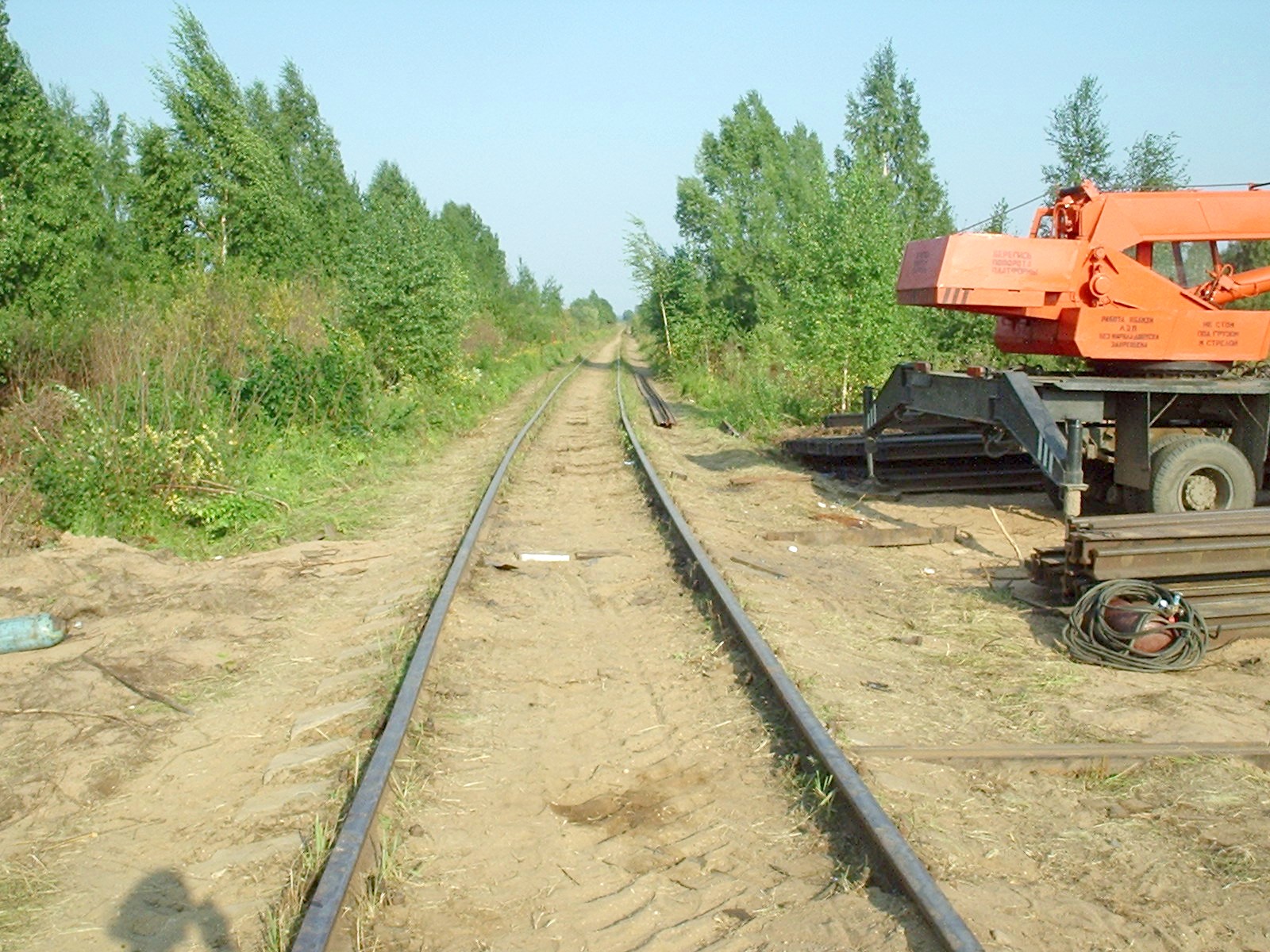 Железнодорожная линия Филино - Красный Профинтерн - фотографии, сделанные в 2005 году (часть 4)