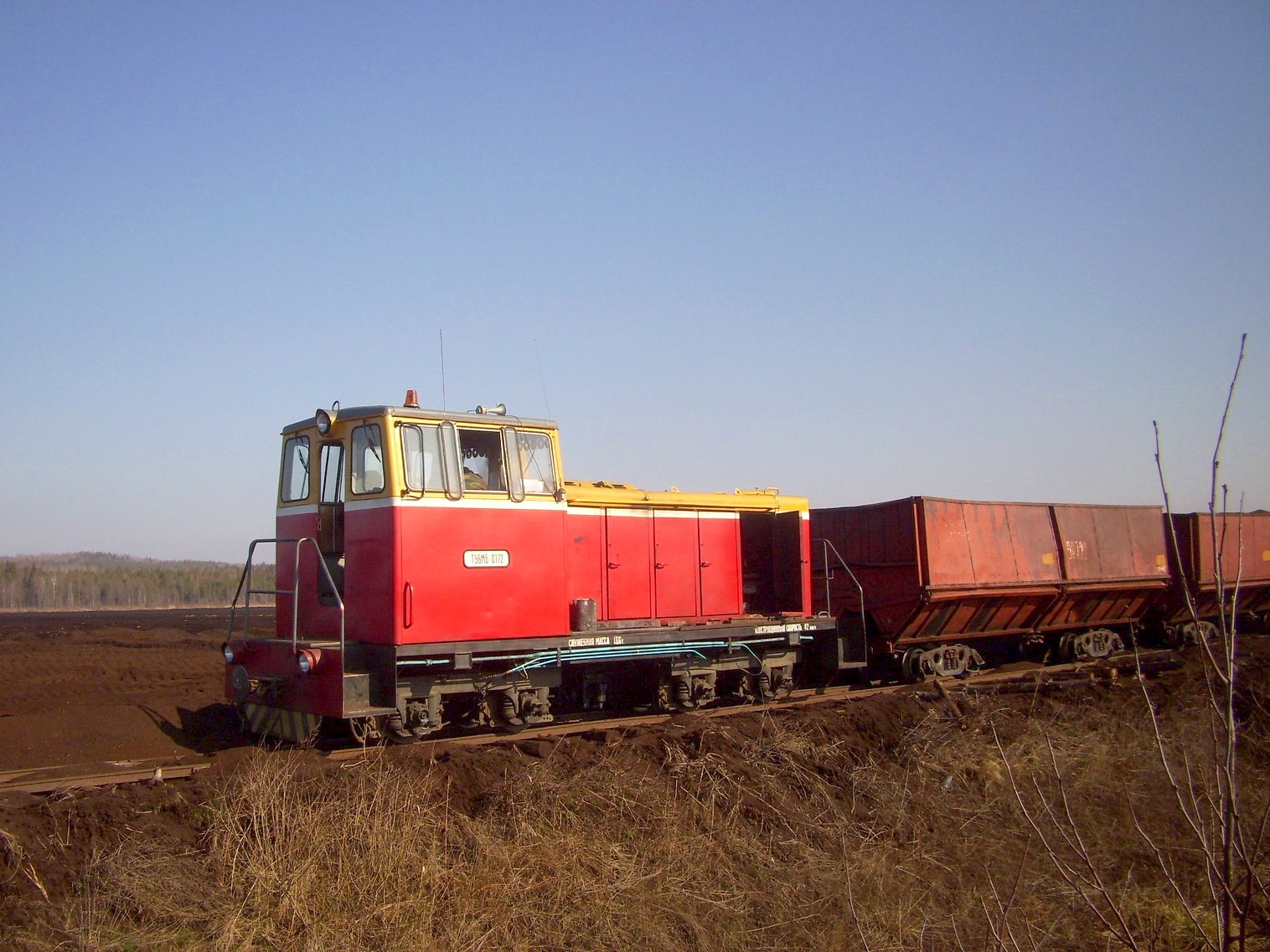 Узкоколейная железная дорога Ганцевичского торфопредприятия — фотографии, сделанные в 2012 году (часть 4)