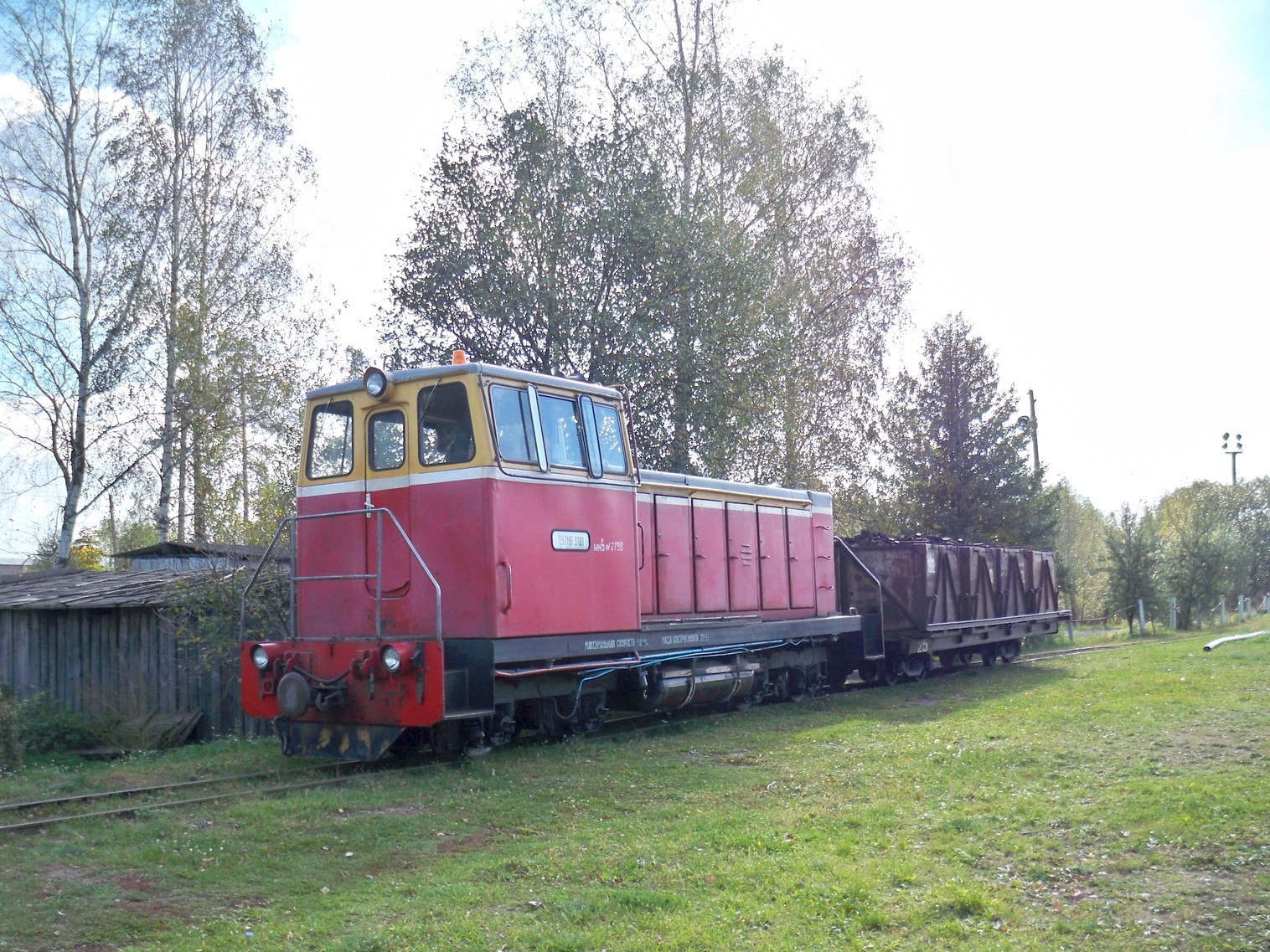 Узкоколейная  железная дорога Житковичского торфопредприятия  —  фотографии, сделанные в 2012 году (часть 4)