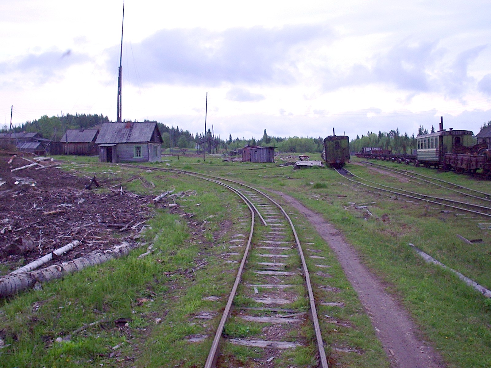 Липаковская узкоколейная железная дорога
  —  фотографии, сделанные в 2005 году (часть 4)