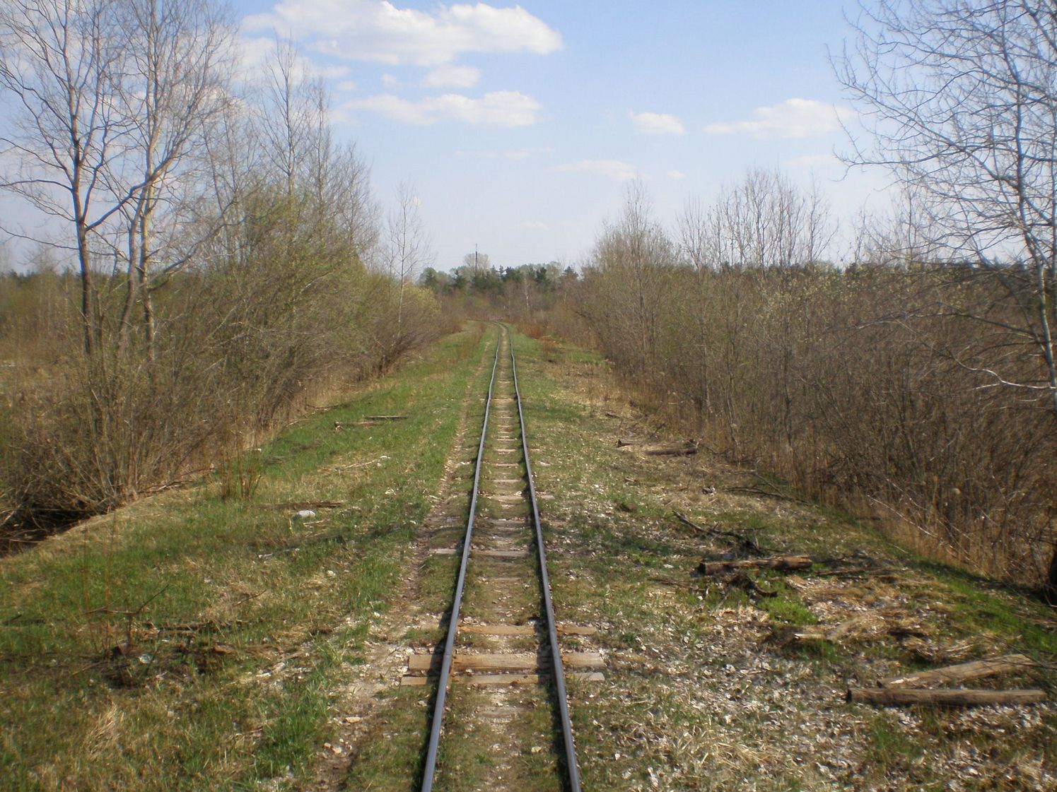 Узкоколейная железная дорога Тёсовского транспортного управления  —  фотографии, сделанные в 2008 году (часть 14)