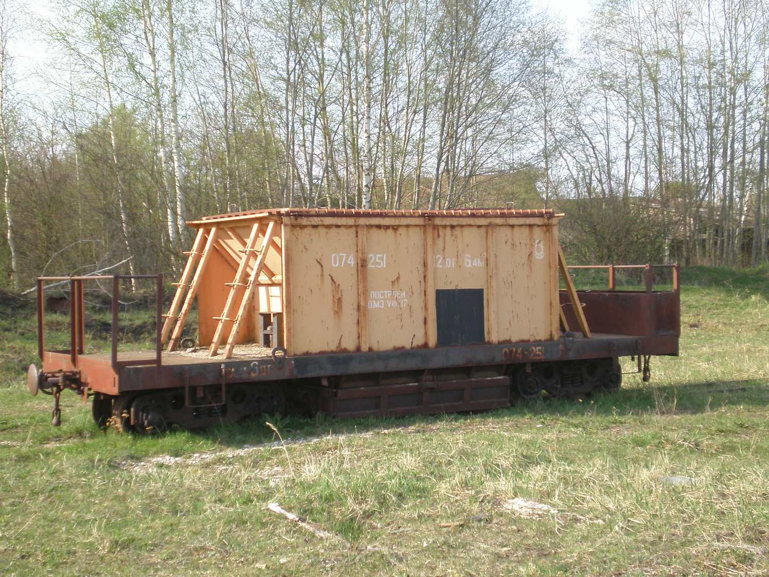 Узкоколейная железная дорога Тёсовского транспортного управления  —  фотографии, сделанные в 2008 году (часть 20)