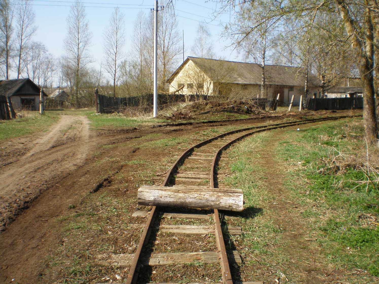 Узкоколейная железная дорога Тёсовского транспортного управления  —  фотографии, сделанные в 2008 году (часть 3)