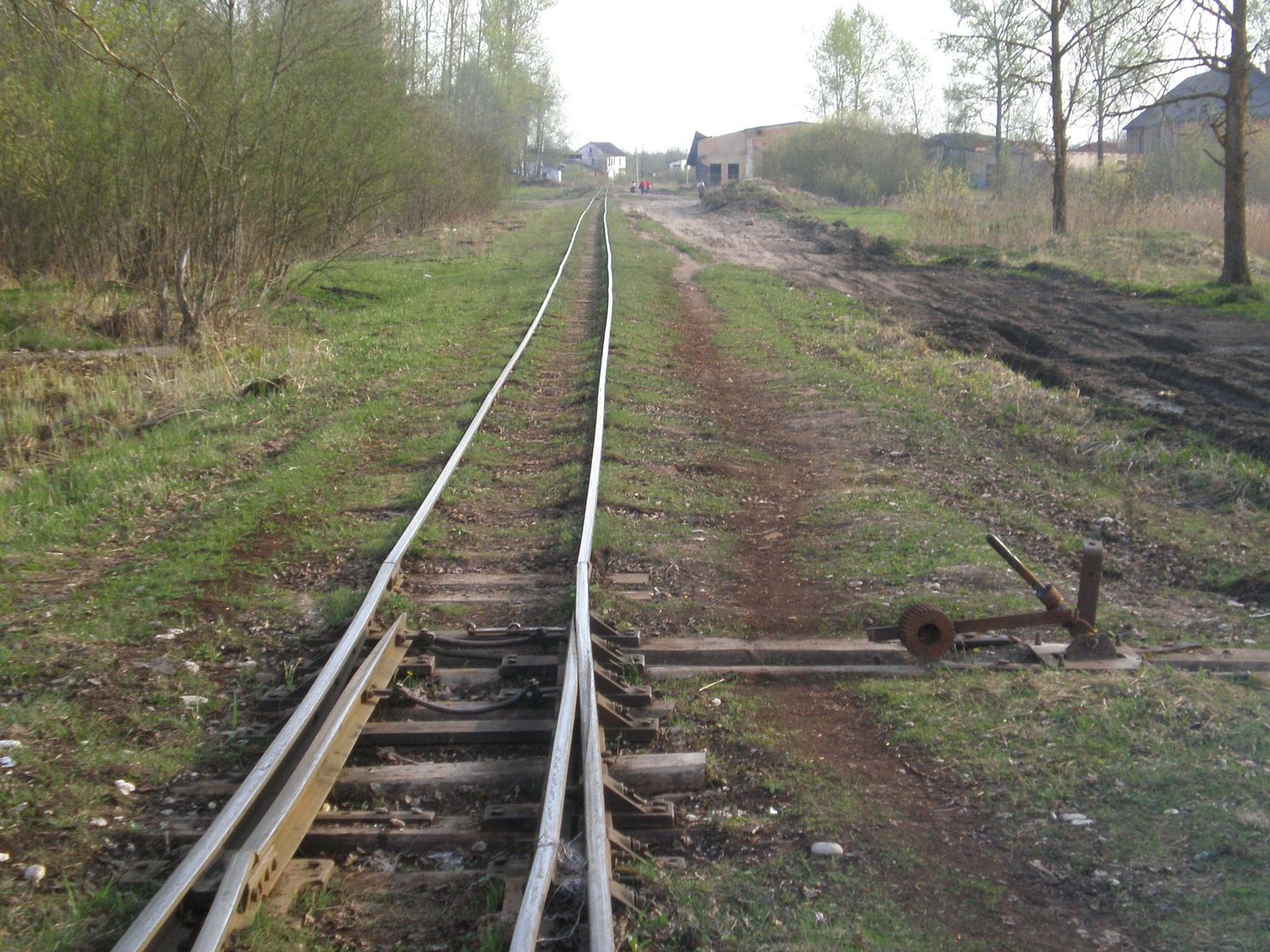 Узкоколейная железная дорога Тёсовского транспортного управления  —  фотографии, сделанные в 2008 году (часть 23)