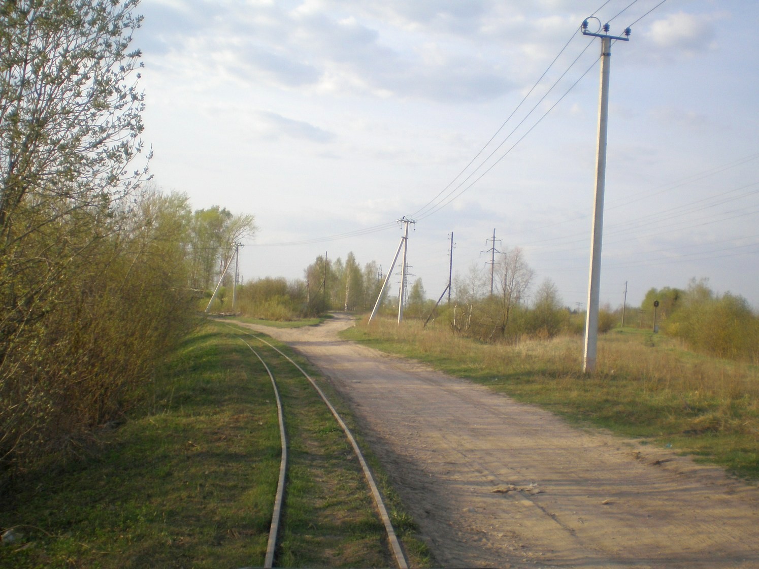 Узкоколейная железная дорога Тёсовского транспортного управления  —  фотографии, сделанные в 2008 году (часть 25)