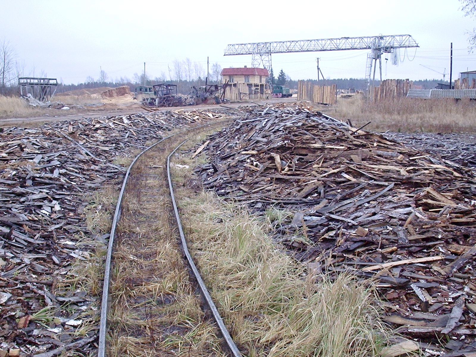Княжегорская узкоколейная железная дорога — фотографии, сделанные в 2005 году (часть 1)