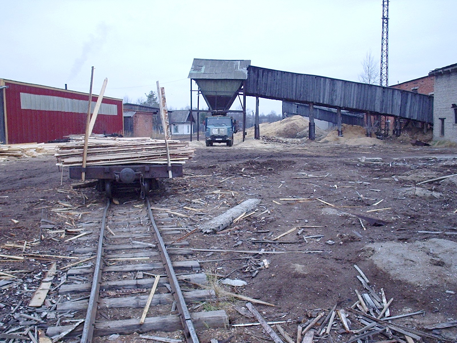 Княжегорская узкоколейная железная дорога — фотографии, сделанные в 2005 году (часть 2)