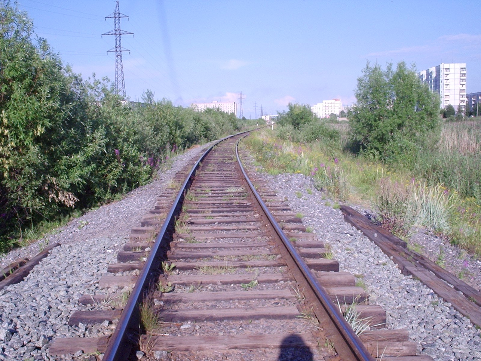 Железнодорожная линия Исакогорка — Северодвинск — Нёнокса — фотографии, сделанные в 2005 году (часть 2)