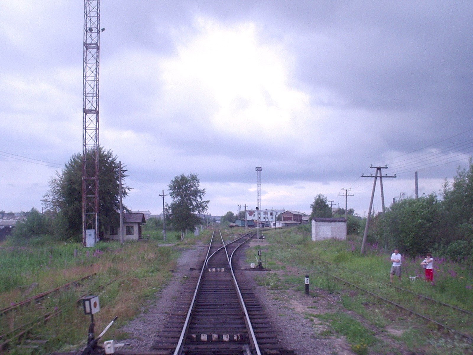 Железнодорожная линия Исакогорка — Северодвинск — Нёнокса — фотографии, сделанные в 2005 году (часть 3)